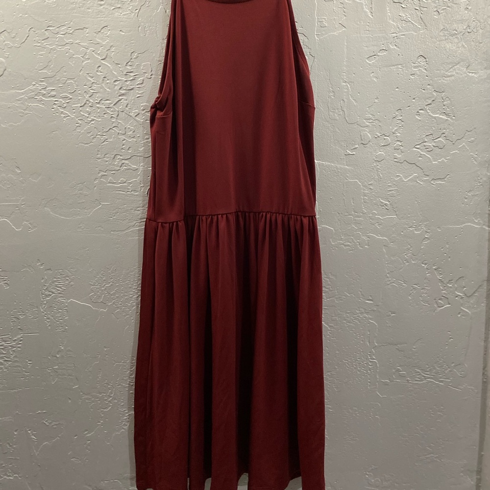 Small Burgundy dress